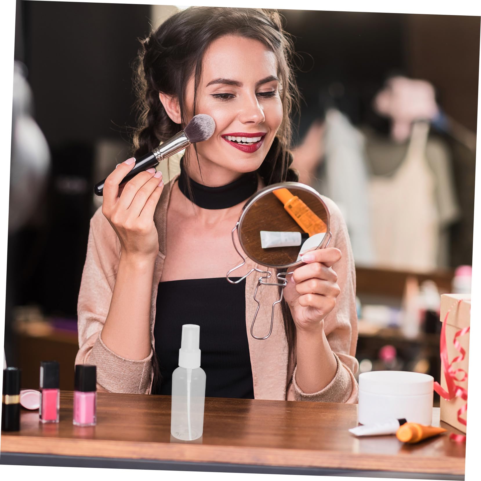 Anneome 100 Sztuk Szt Mini Spray Do Przezroczysty Atomizer z Drobną Mgiełką Wielofunkcyjny Przenośny Nieszczelny Wielokrotnego Użytku Idealny Do Podróży i Próbek Zapachów