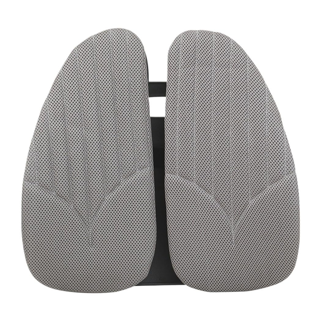 Cojín Lumbar Cojín sedentario Silla de Coche Cojín Lumbar Transpirable Cojín Lumbar con Respaldo Ajustable en Cuatro direcciones