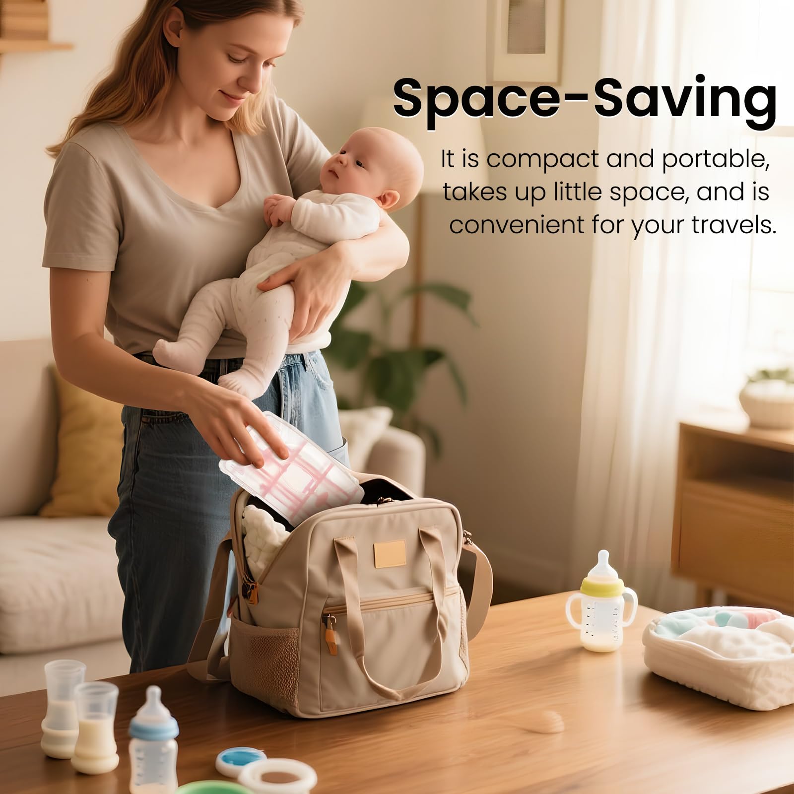 Kitchen Rack Baby Baby Bottle Rack Baby With Removable Drip Tray | Portable Bottle ...