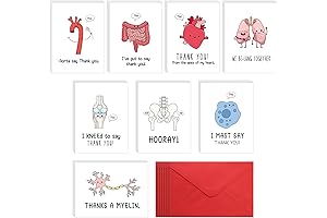 Humorous Nurse, Doctor Appreciation Cards: Express Gratitude with our Funny Nurse Thank...
