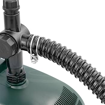 Pisces 12mm (0.5 Inch) Black Pond Corrugated Flexible Hose