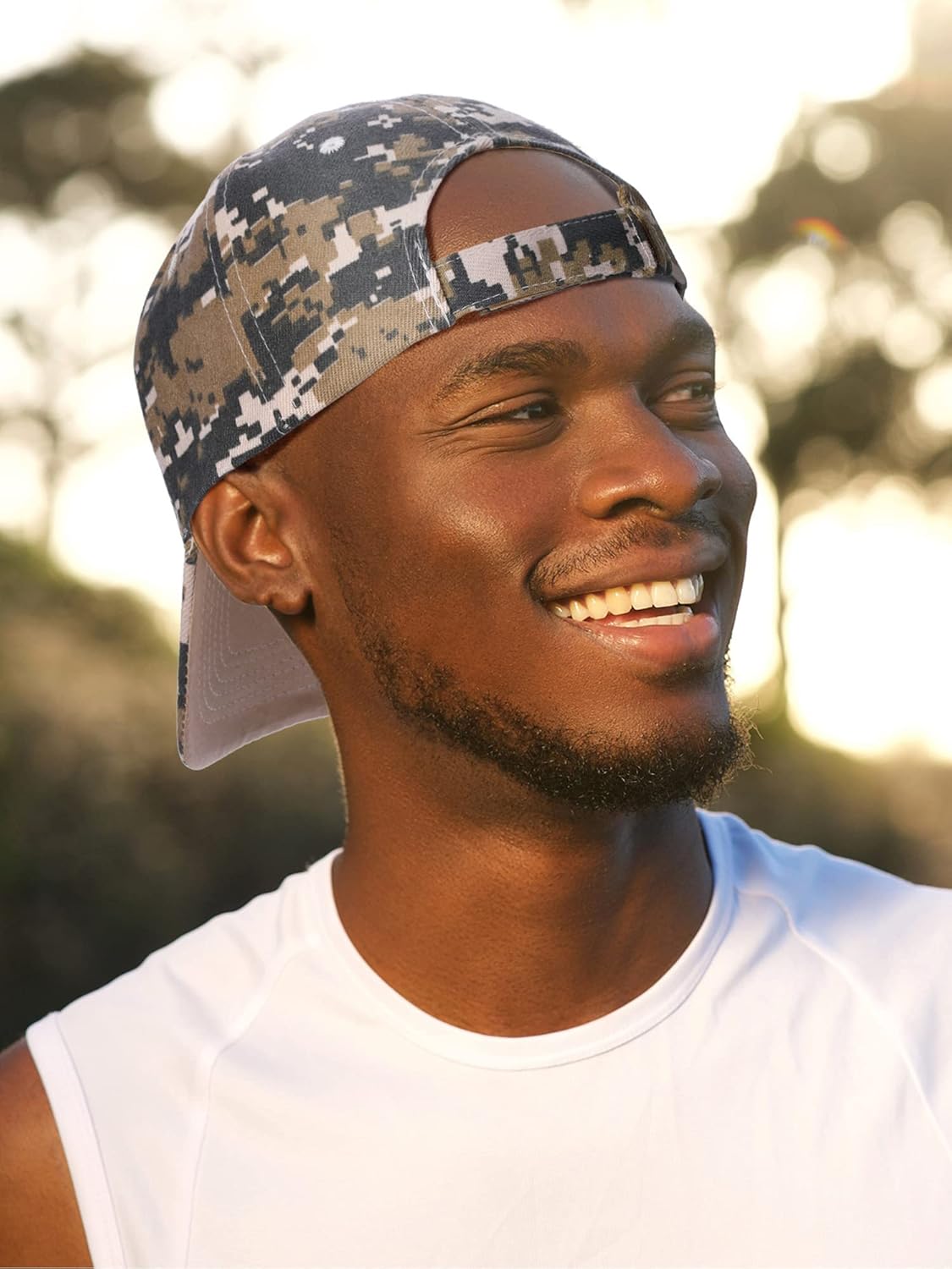 10 Pieces Military Camouflage Baseball Cap - Adjustable Camo Hat for Fishing, Sports, Hunting - Outdoor Headwear for Men and Women