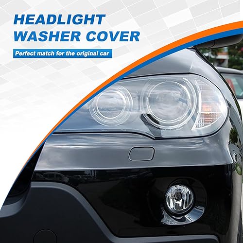 Miniatura 2 de Tapa de la boquilla del parachoques delantero para BMW X5 E70 2007 2008 2009 2010 2011 2012 51657199141 51657199142 (sin pintar, lado izquierdo del