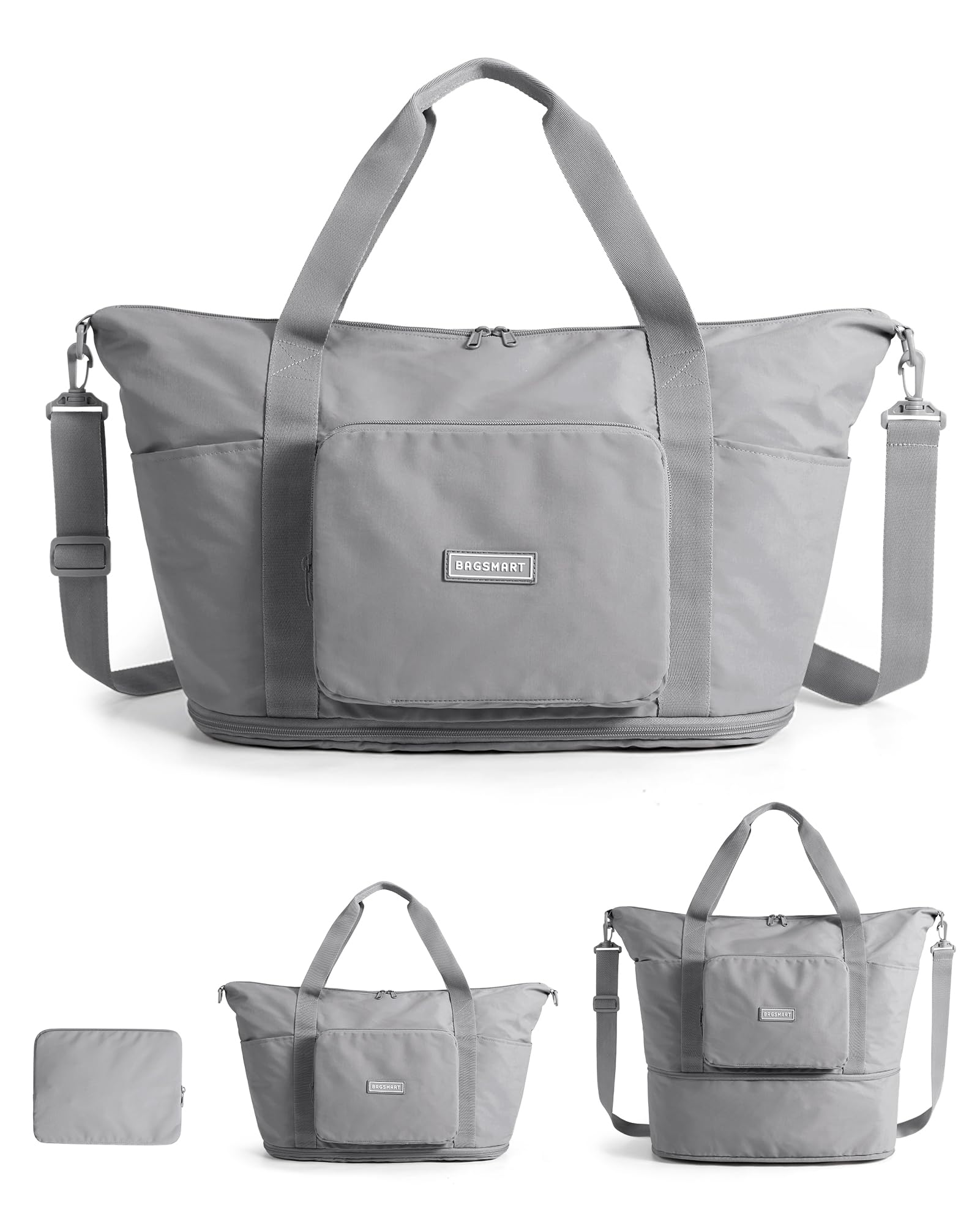 BAGSMART Foldable Travel Bag - travel totes | Mubboo