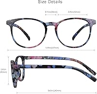 Vista 3 de VisionGlobal 1 par de lentes de bloqueo de luz azul/paquete de 2 lentes rojos para dormir o 2 lentes de juego para mujeres/hombres
