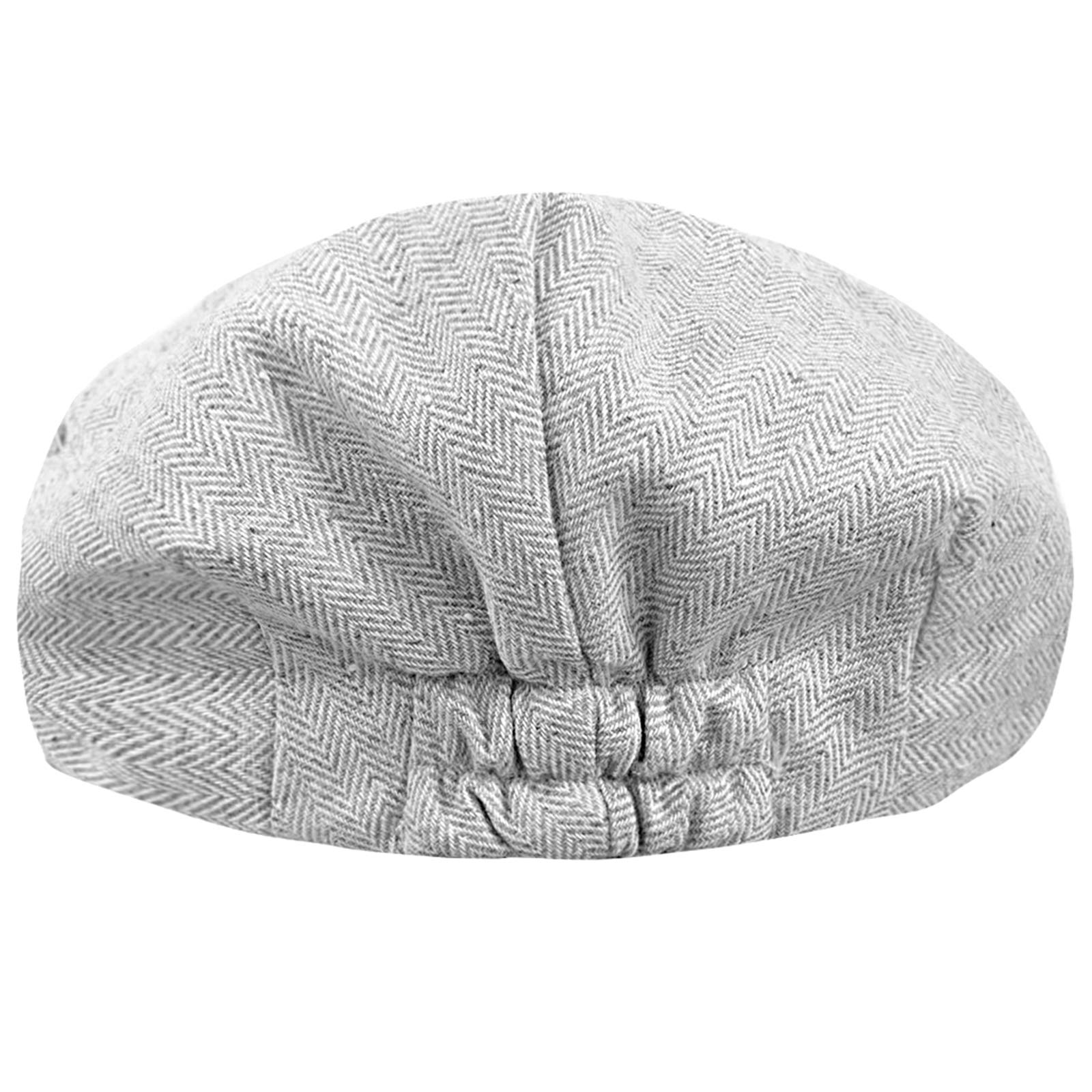 mintgreen Bébé Casquettes Plates Tweed À Chevrons Chapeau