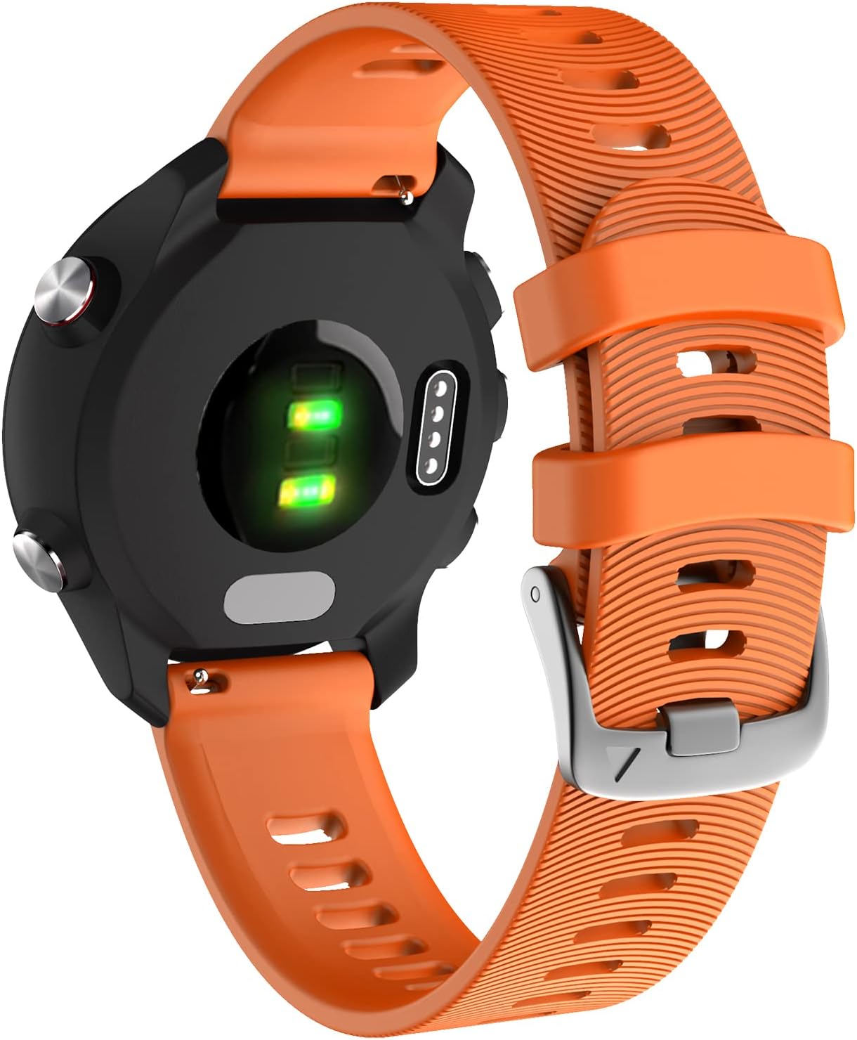 NotoCity Cinturino Per Garmin Vivoactive 3/ Garmin Vivoactive 3 Music/Forerunner 645 Music/Garmin Forerunner 245, Cinturino Di Ricambio Regolabile In Silicone - Foto 10