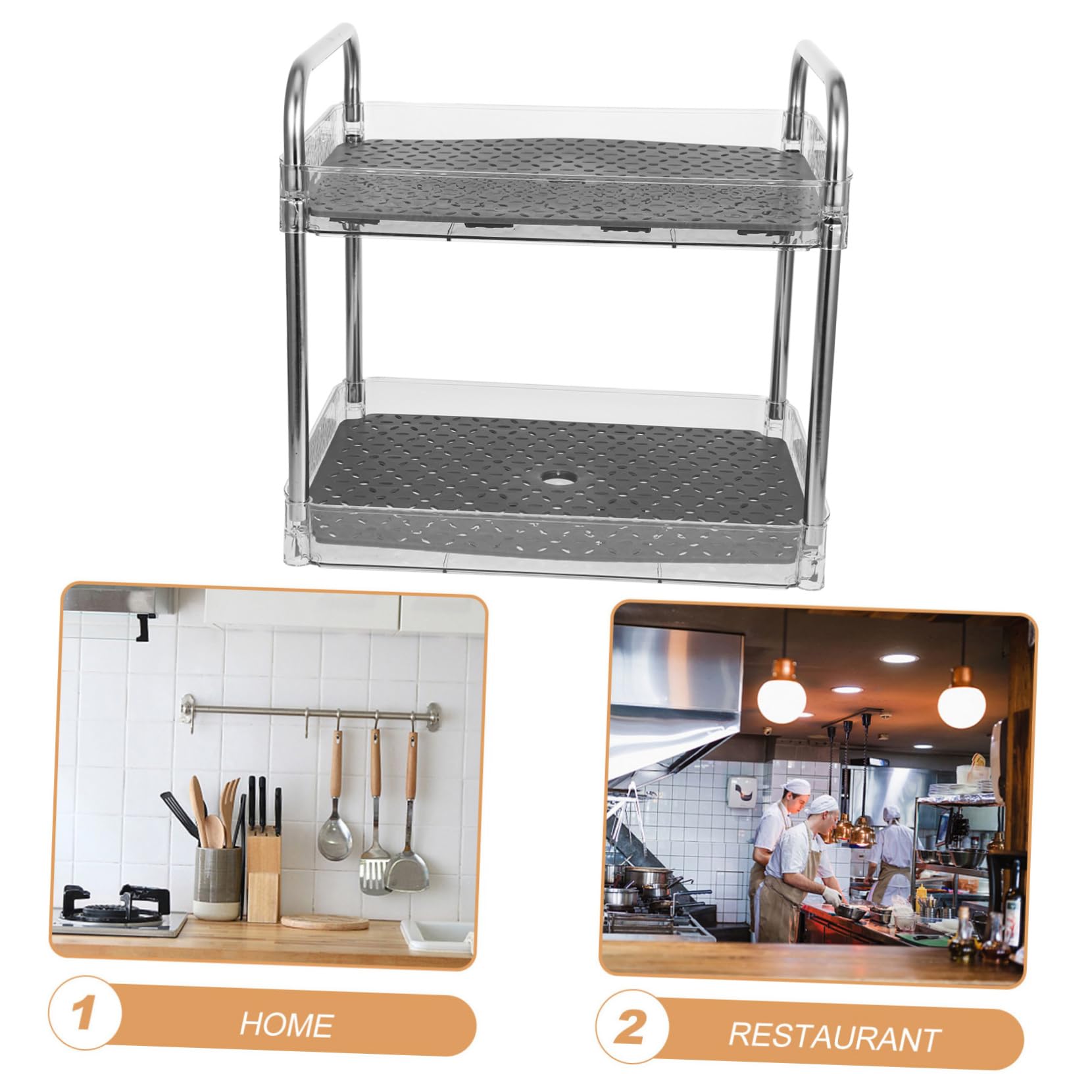 Cabilock Estante De Secado De Platos Soporte De Vajilla Material Pet Duradero Compacto para Cocina