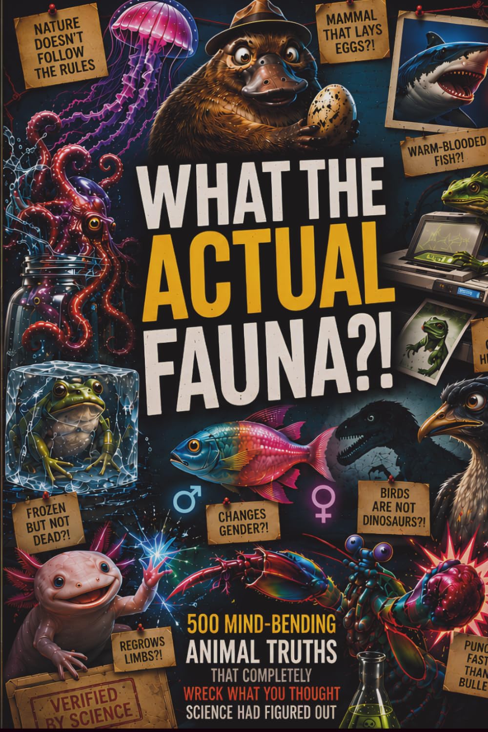 What The Actual Fauna?!: 500 Weird But True Animal Facts and Trivia for Curious Kids and Families