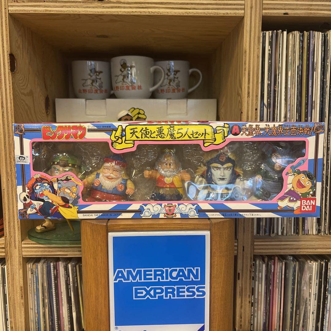 Amazon.co.jp: ビックリマン ソフビ 天使と悪魔5人セット 1987年 