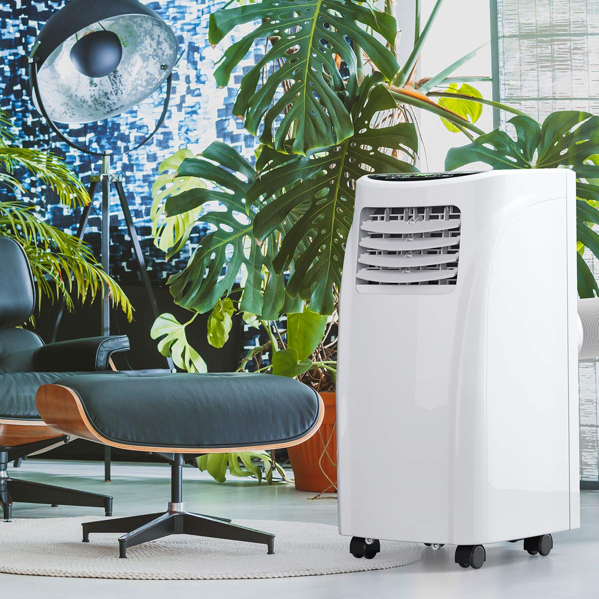 COSTWAY Portable Air Conditioners, 8000 BTU Air Conditioner Unit spaces