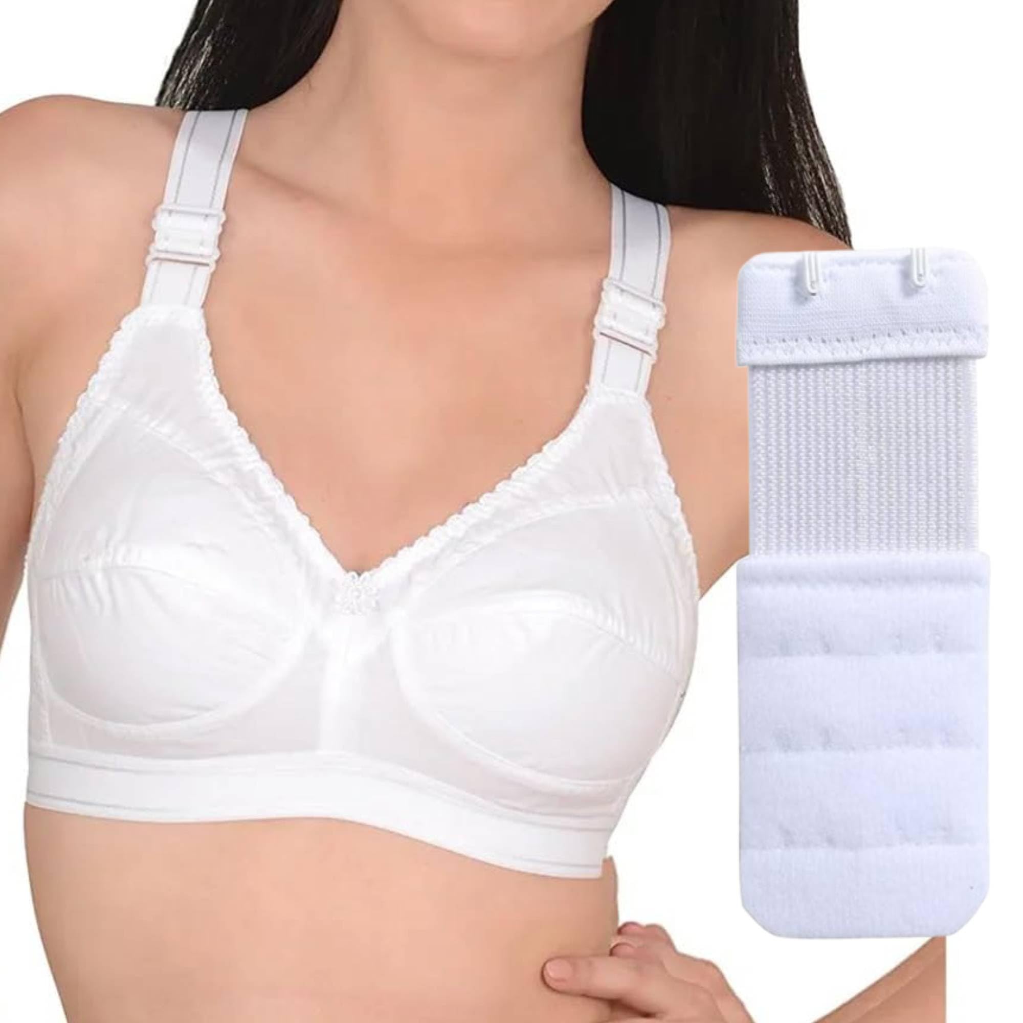 eleg & stilance Women's Wireless Full Coverage Plus Size Bra Non-Padded Breast Lifting Bra for Support and Comfort-picture-16