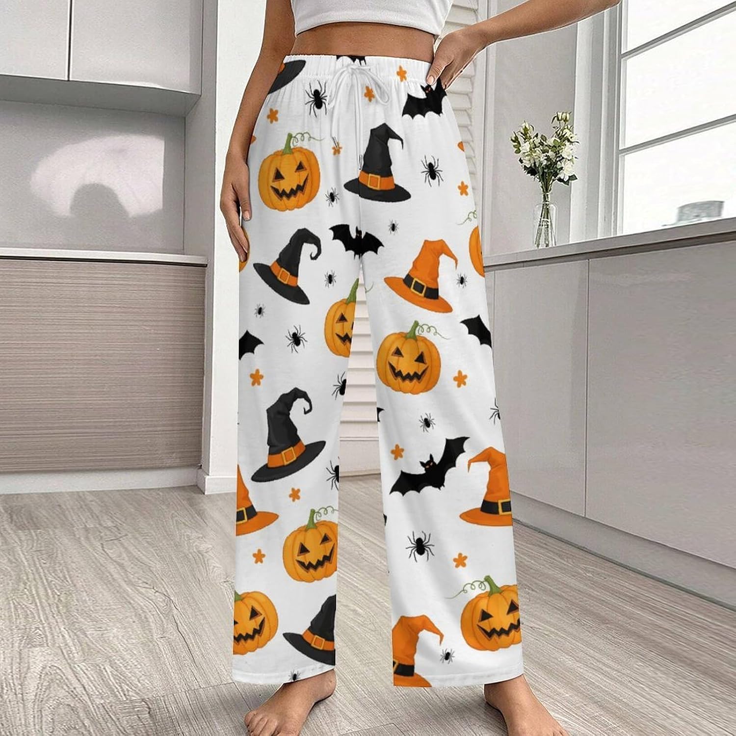 Pajama Bottoms for Women's Lounge Pants with Pockets Cozy Sleepwear for Yoga & Home, Breathable Pajama Bottoms