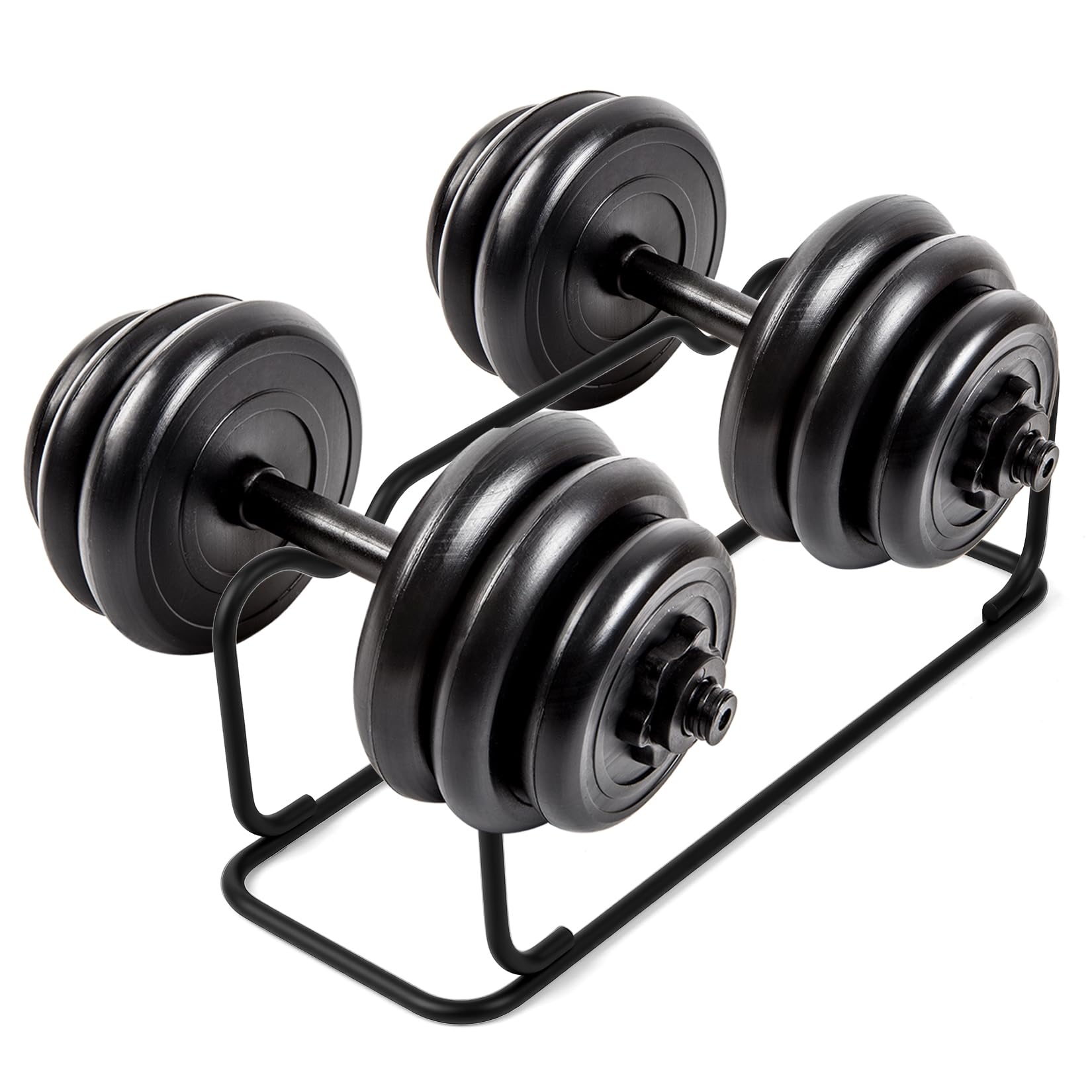1 PcsDumbbell Racks, Dumbbell Stand, Metal Weight Rack for Dumbbells, Dumbbell Rack Storage, Barbell Holder, Dumbell Stand for Home Gym Storage