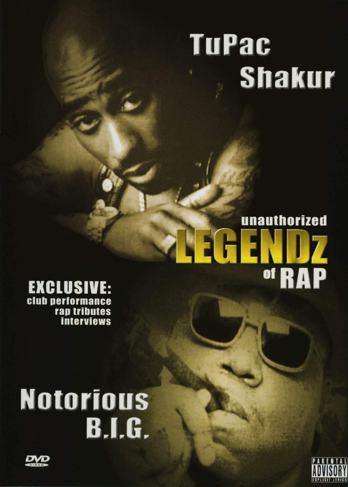 Legendz of Rap (DVD Audio) [DVD] Tupac Shakur and Notorious B.I.G.