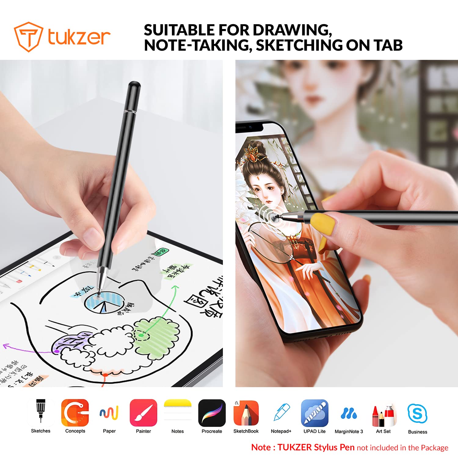 New Year Sale Tukzer Universal Replacement Disc Tips For Capacitive Stylus... 5 New Year Sale Tukzer Universal Replacement Disc Tips For Capacitive Stylus...