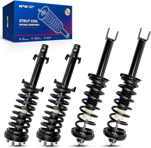 Vista 15 de KAX Puntales delanteros rápidos para 4Runner 2003-2023, Tacoma 2005-2015, FJ Cruiser 2007-2014 Conjunto completo de puntales con resorte helicoidal