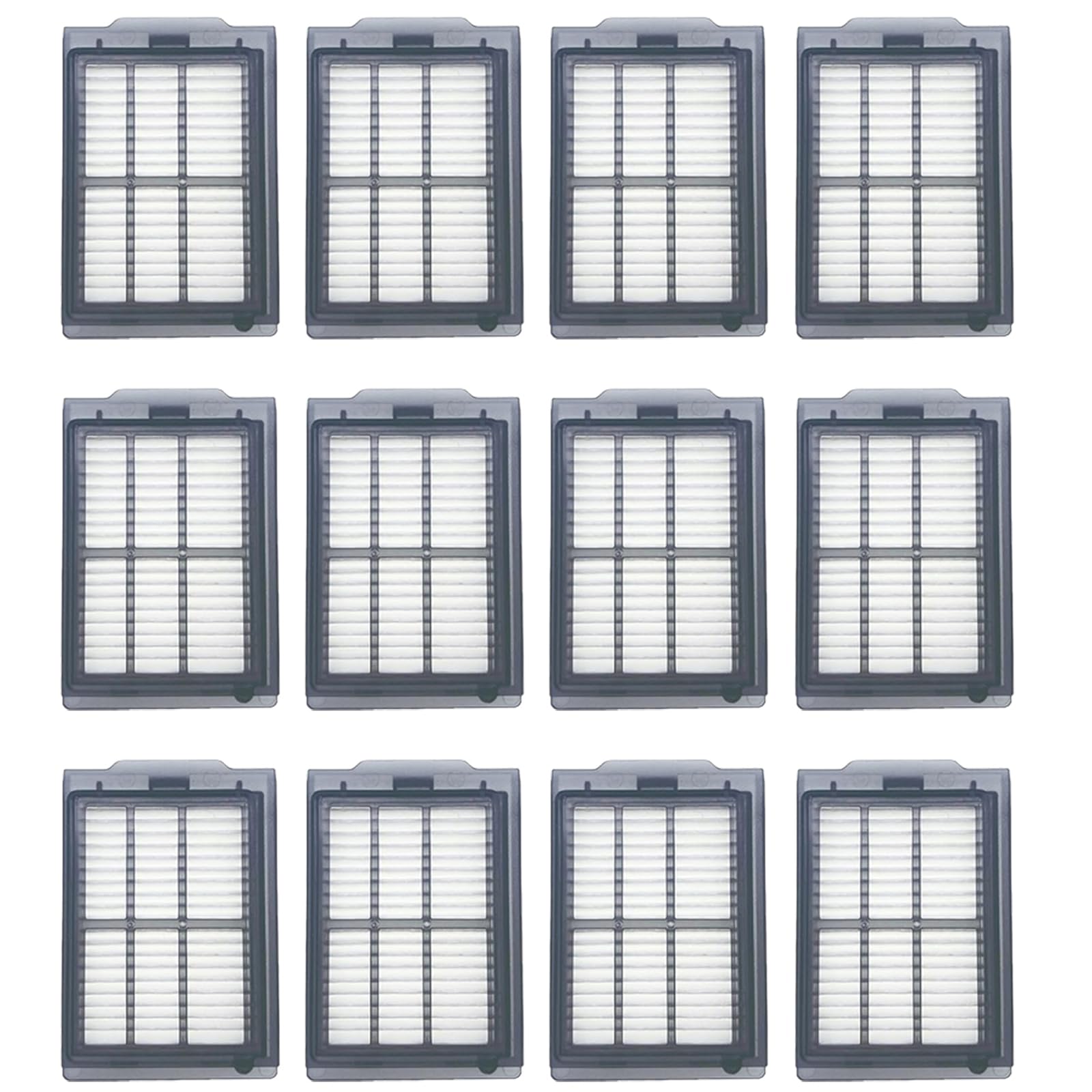 12-Pack Replacement HEPA Filter for iRobot Roomba Plus 505/405 Combo Robot Vacuum Cleaner