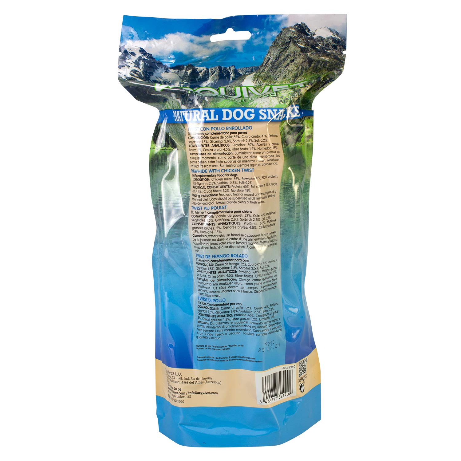 Snack Per Cani Filetto Di Pollo - 1kg, 100% Naturale, Alto Contenuto Proteico - Foto 2