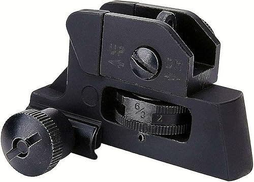 Miniatura 5 de Green Blob Outdoors Iron Sights Match Grade Model Rear & Low Profile Standard Height Front Sight for Same Plane Flat Top Rails