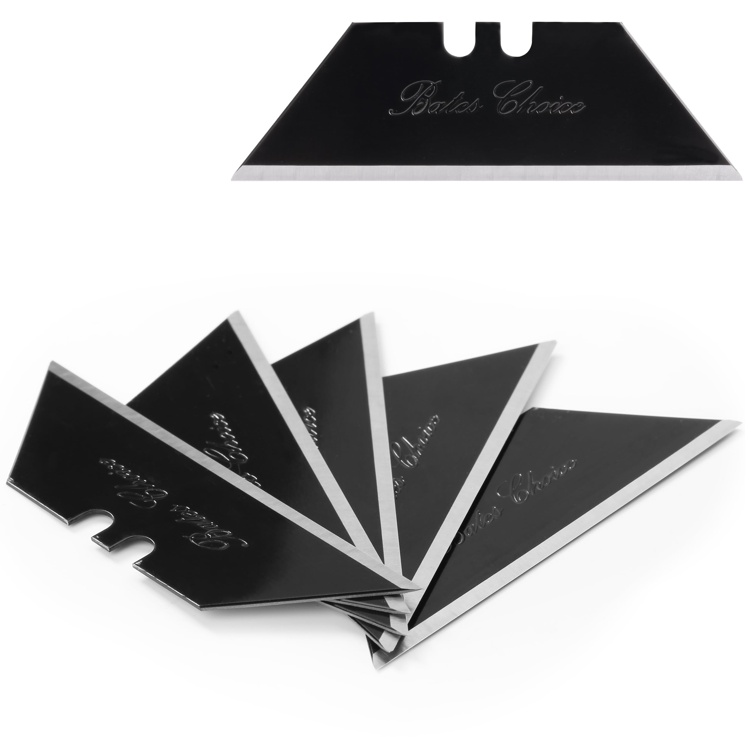 Bates Utility Knife Blades, 40 Pack - Box Cutter &amp; Razor Blades Replacement, Refills for Box Cutters