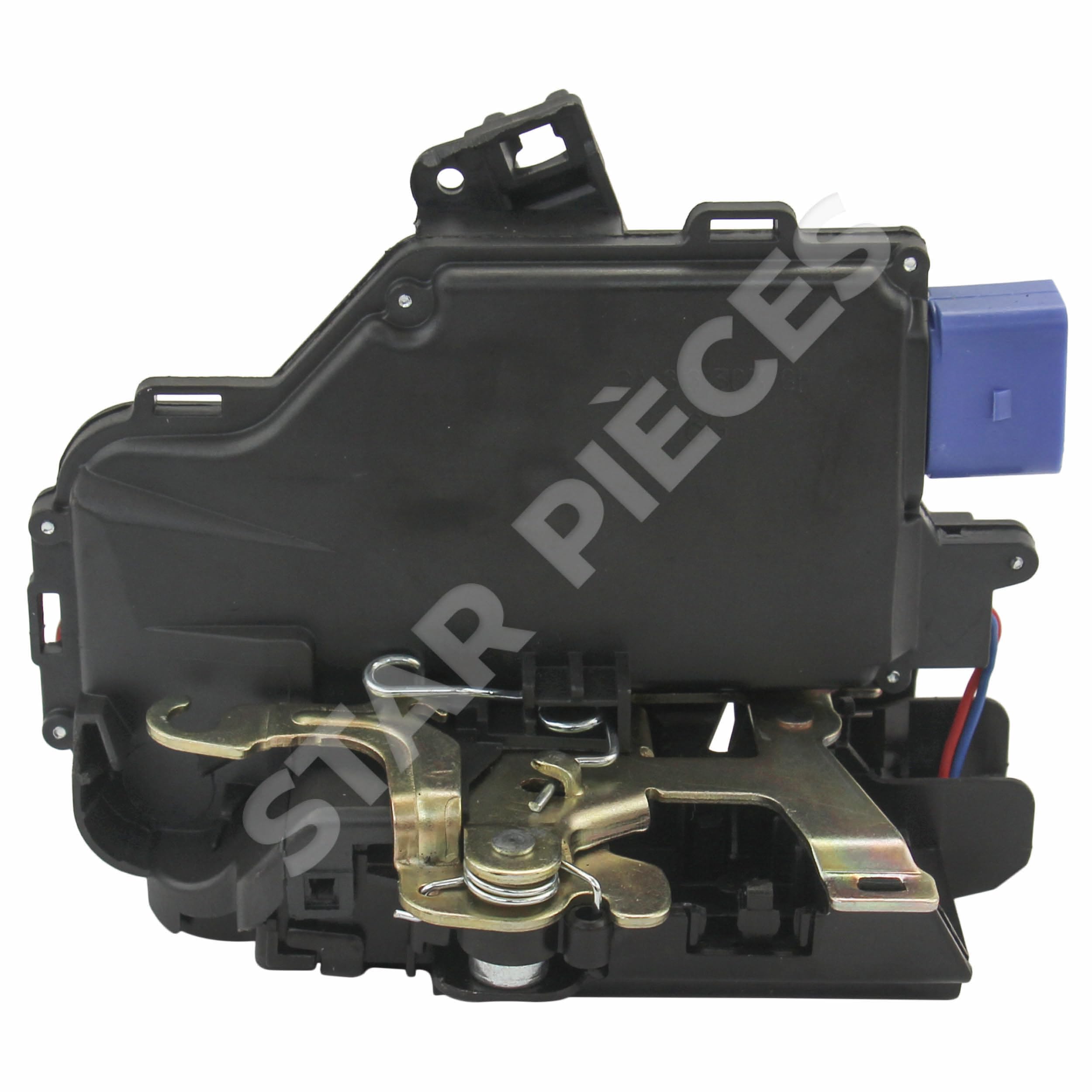 STARKIT PERFORMANCE Serrure de porte compatible pour Golf 5, Golf Plus, Touareg, Altea, Toledo 3, Octavia 2, Jetta 3, Caddy 3, Phaeton (2004-2015) ARRIÈRE DROIT. Centralisation de porte