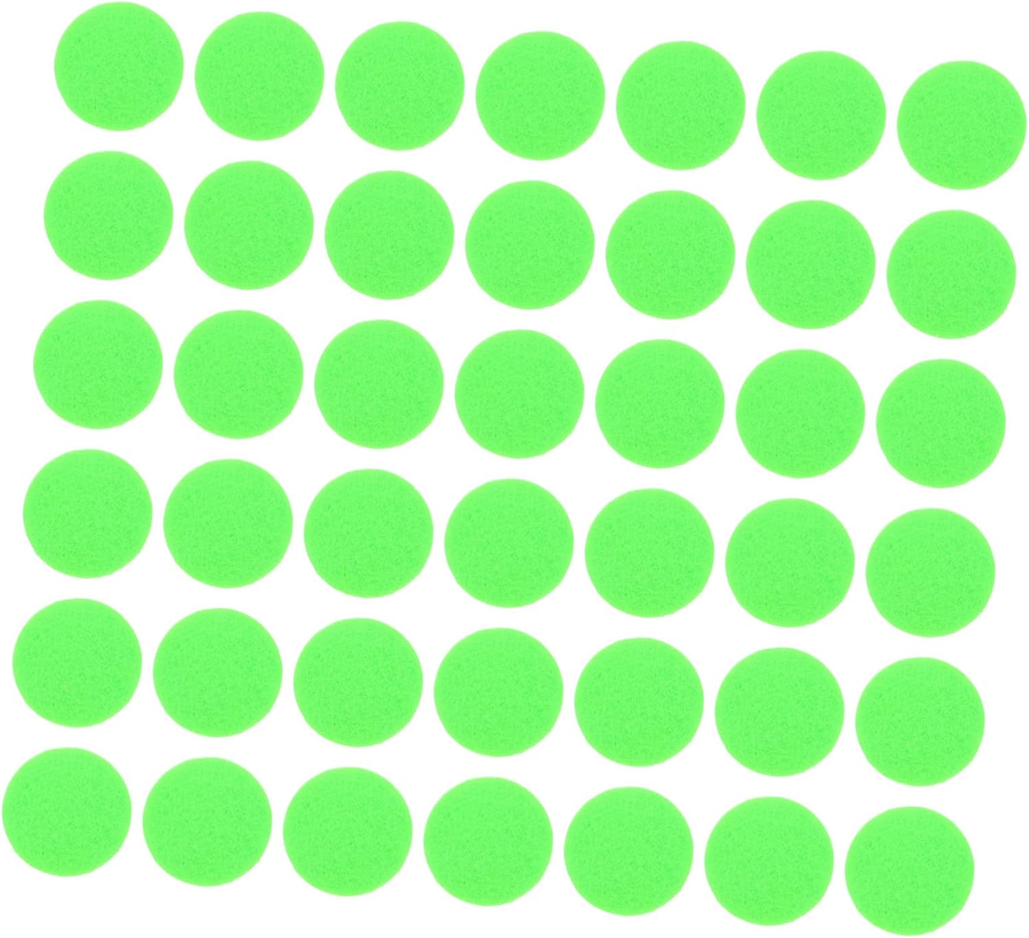 100Pcs Round Essential Oil Diffuser Pads Fiber Cotton Refill for Necklace Fragrance Replacement for Diffuser Pendants