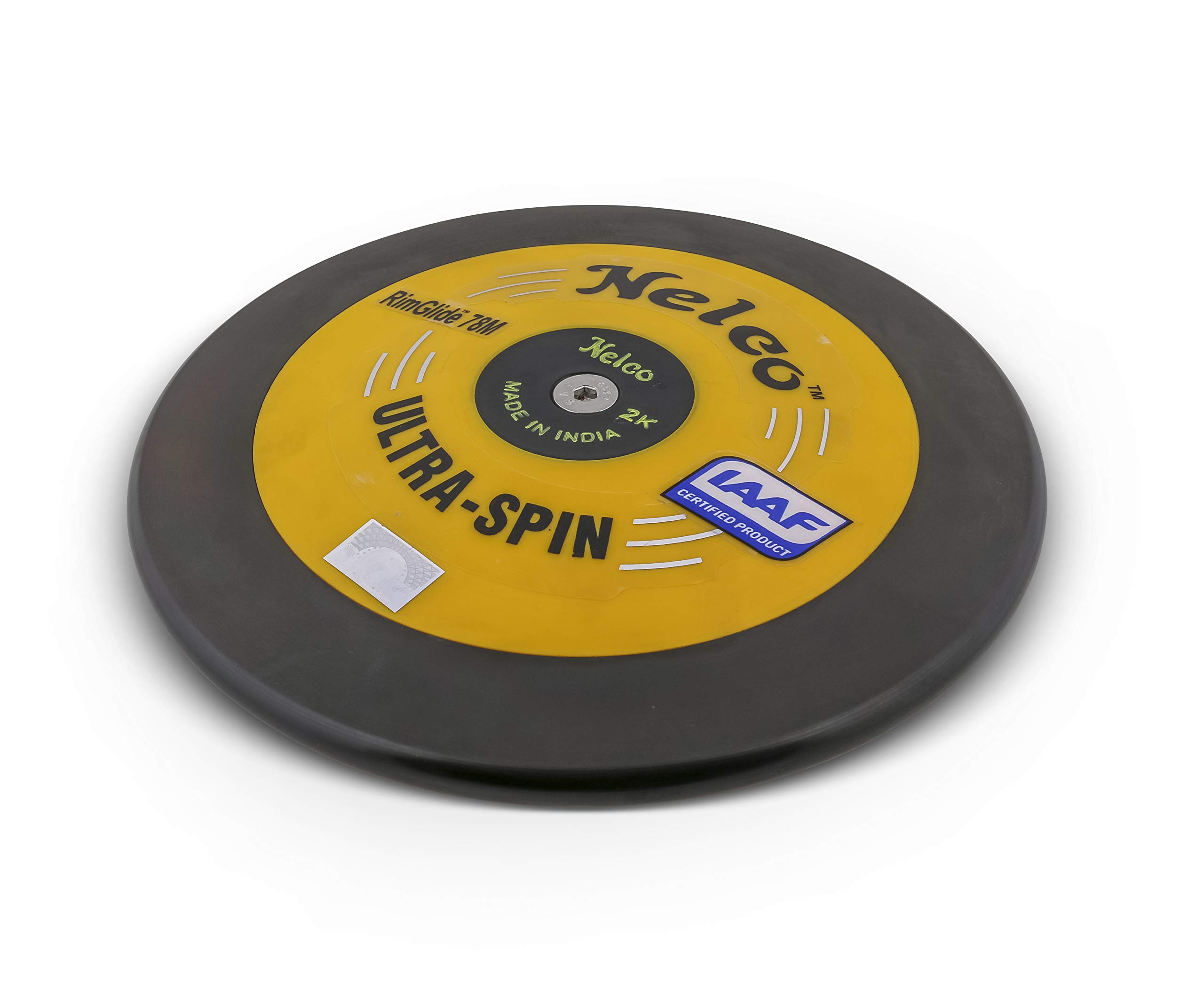 Nelco Wettkampfdiskus Ultra Spin Gold RimGlide 78M - 1,00 kg bis 2,00 kg