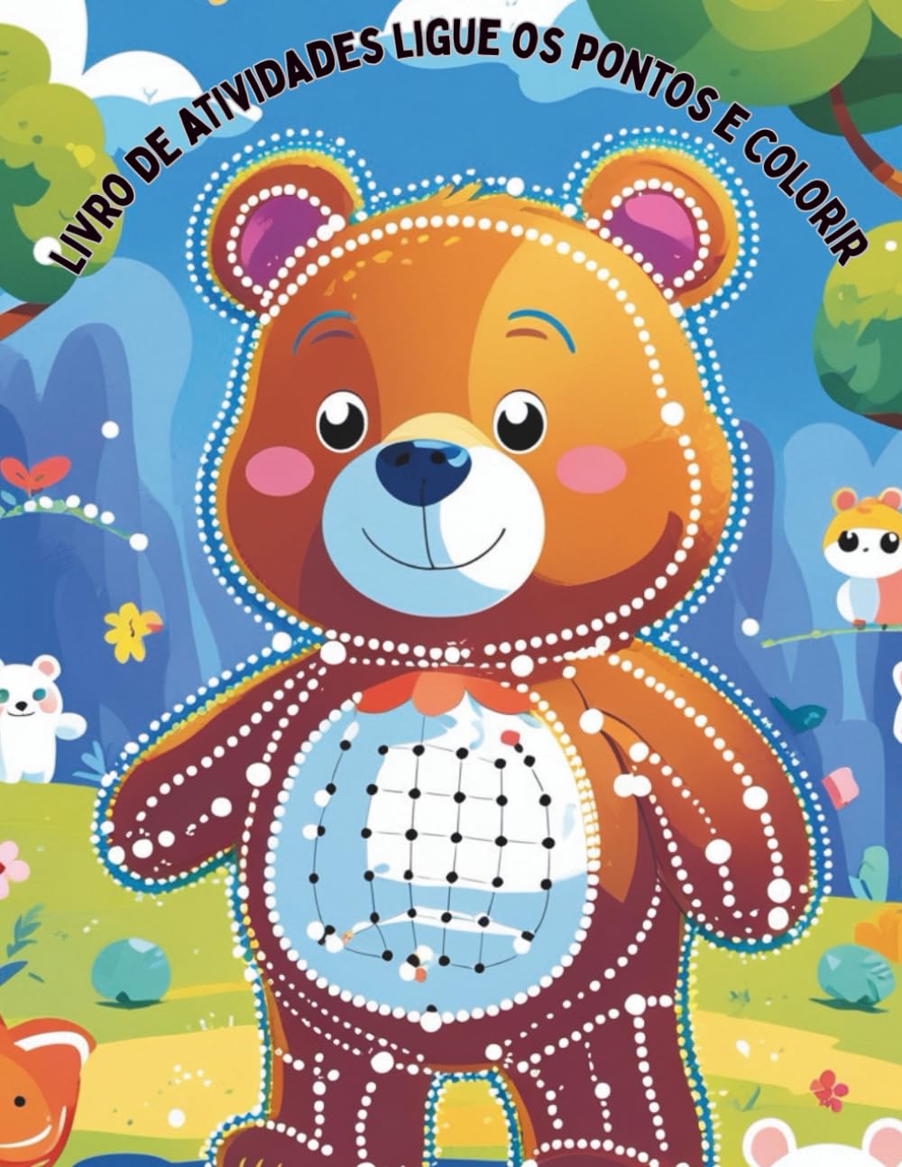 Livro de Atividades Ligue os Pontos e Colorir