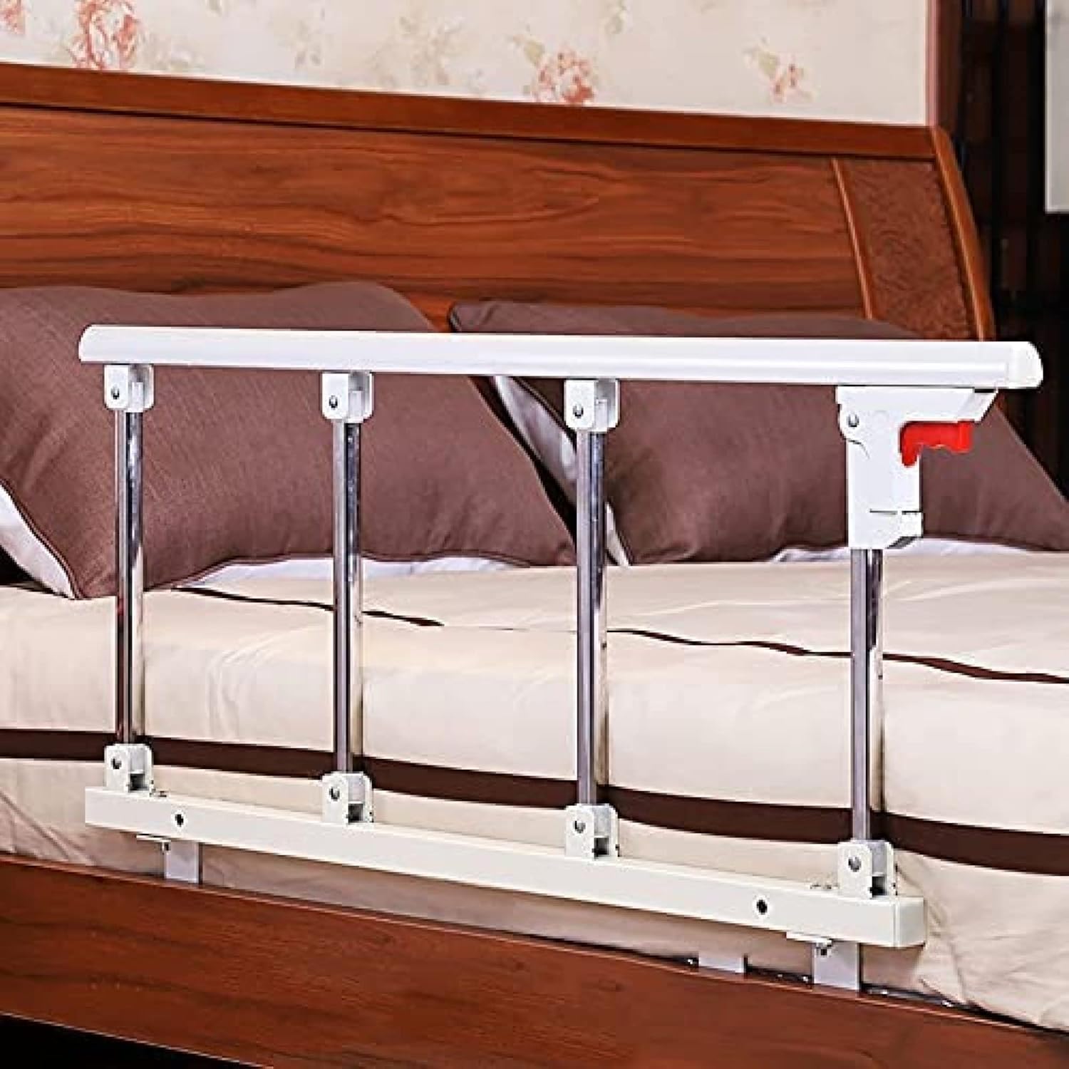 Barrière de lit pour hôpital et poignée de protection pour adultes