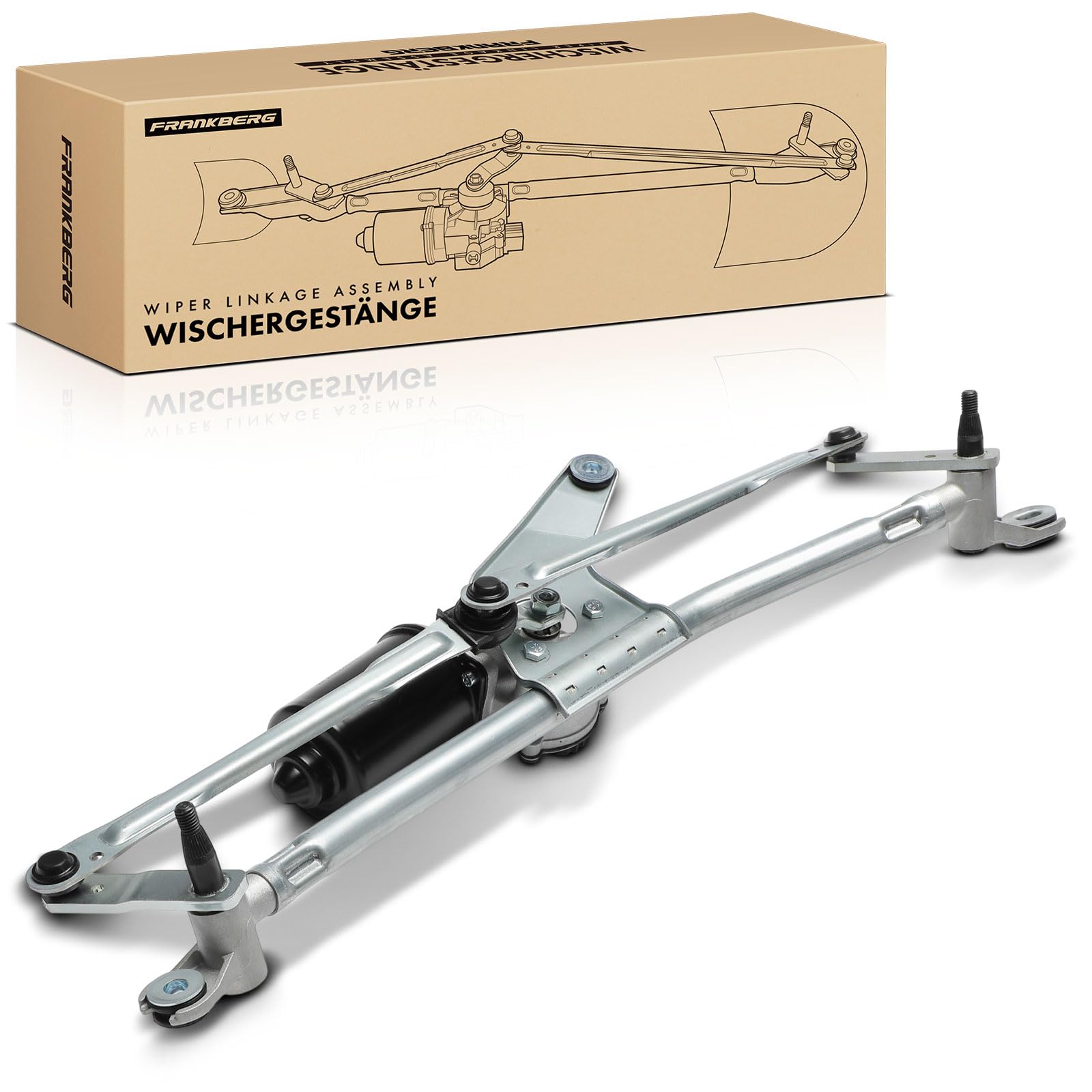 Frankberg Collegamento tergicristallo motorino tergicristallo anteriore | Q0009344V0030; Compatibile con: R.o.a.d.s.t.e.r 452, City-Coupé 450