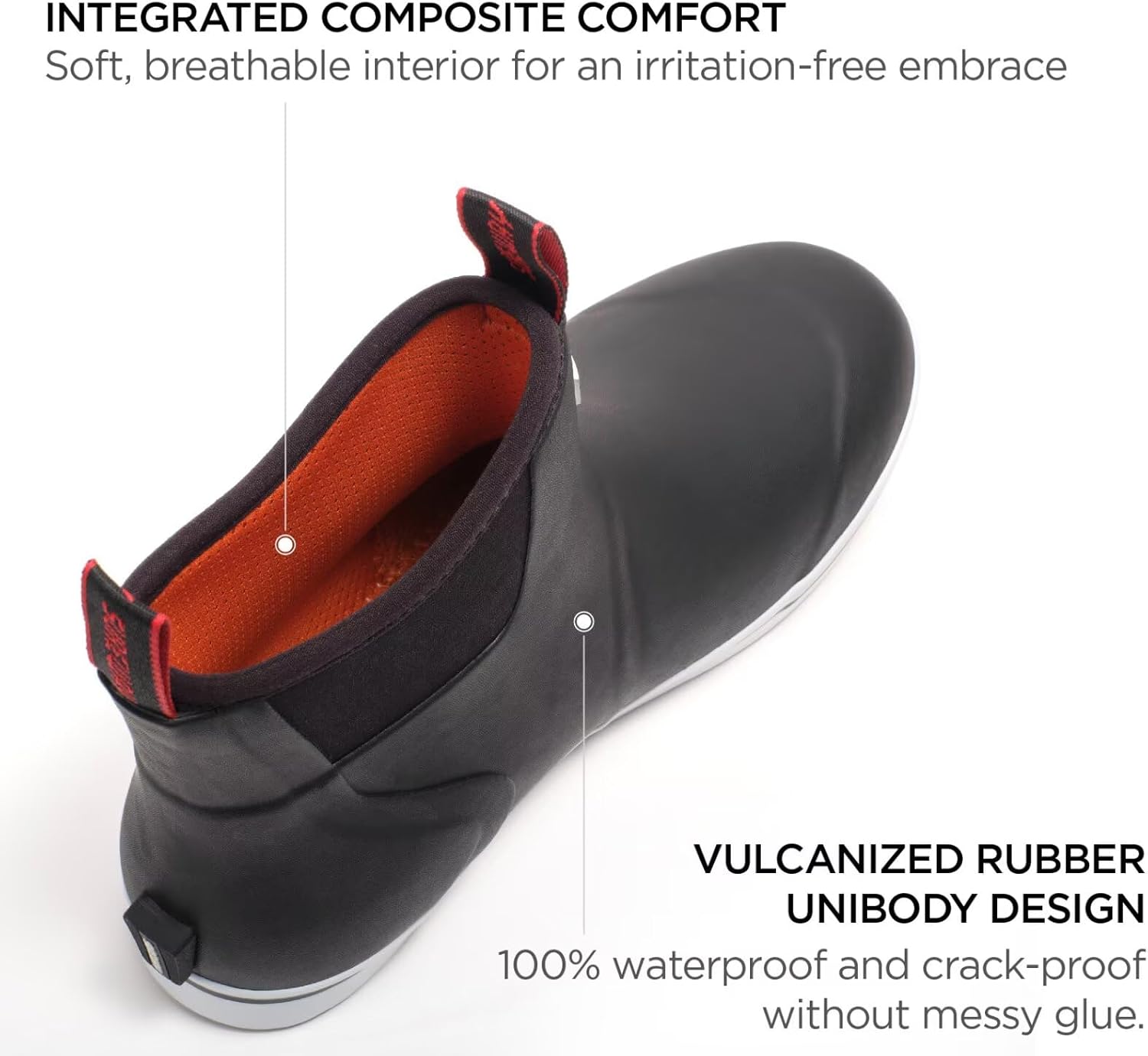 SUREWAY Women's Deck Boots Professional Non-Slip Fishing & Ankle Deck Boot Waterproof Rain Boots - Image 4