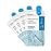 Mediheal Best Korean Hyaluronate Watermide Essential Face Mask - Hydrating and Moisturizing Sheet Masks With Hyalu Active 3x For All Skin Types (4 Count)