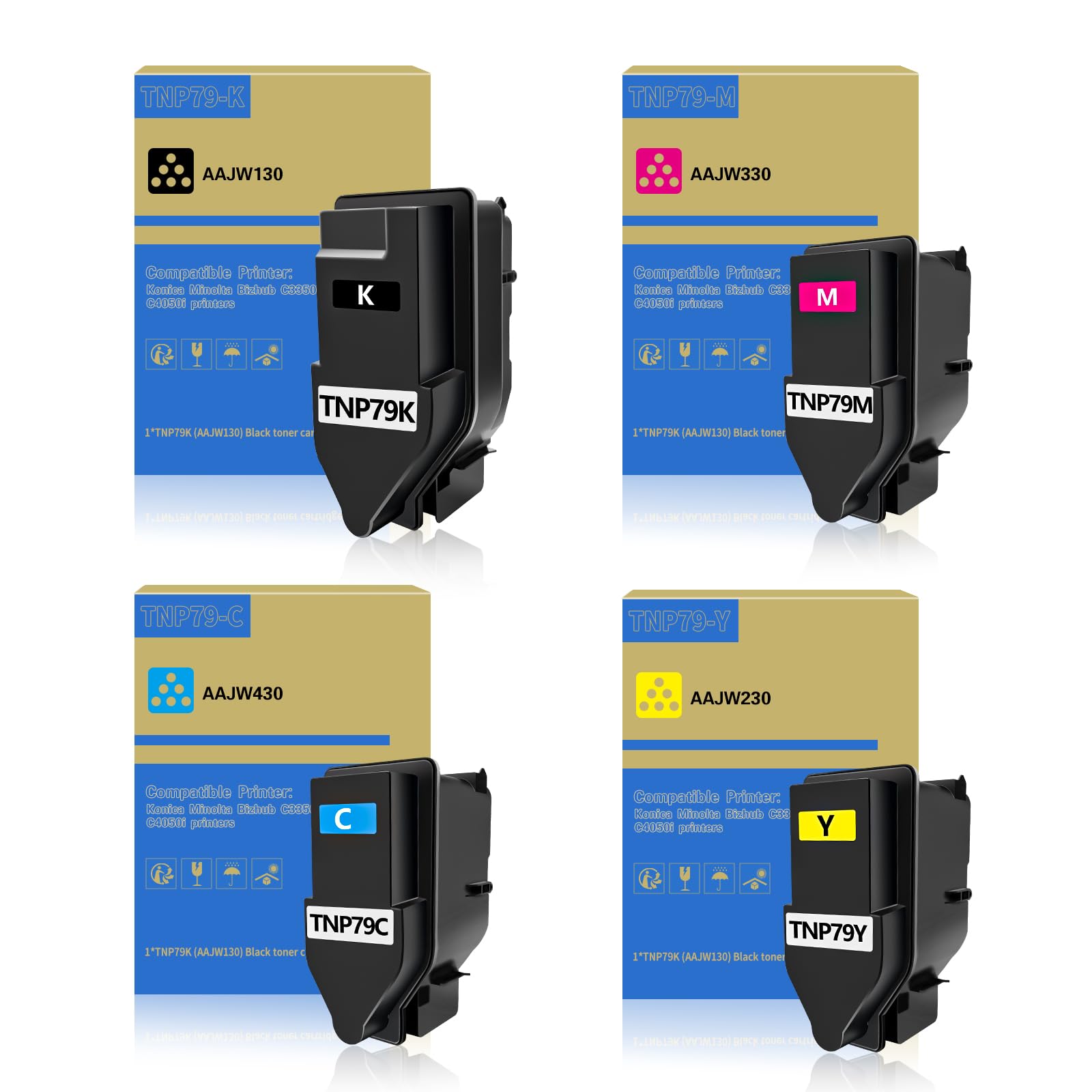 Amazon.co.jp: RAKUNI TNP79 TNP-79 大容量トナーカートリッジ Konica
