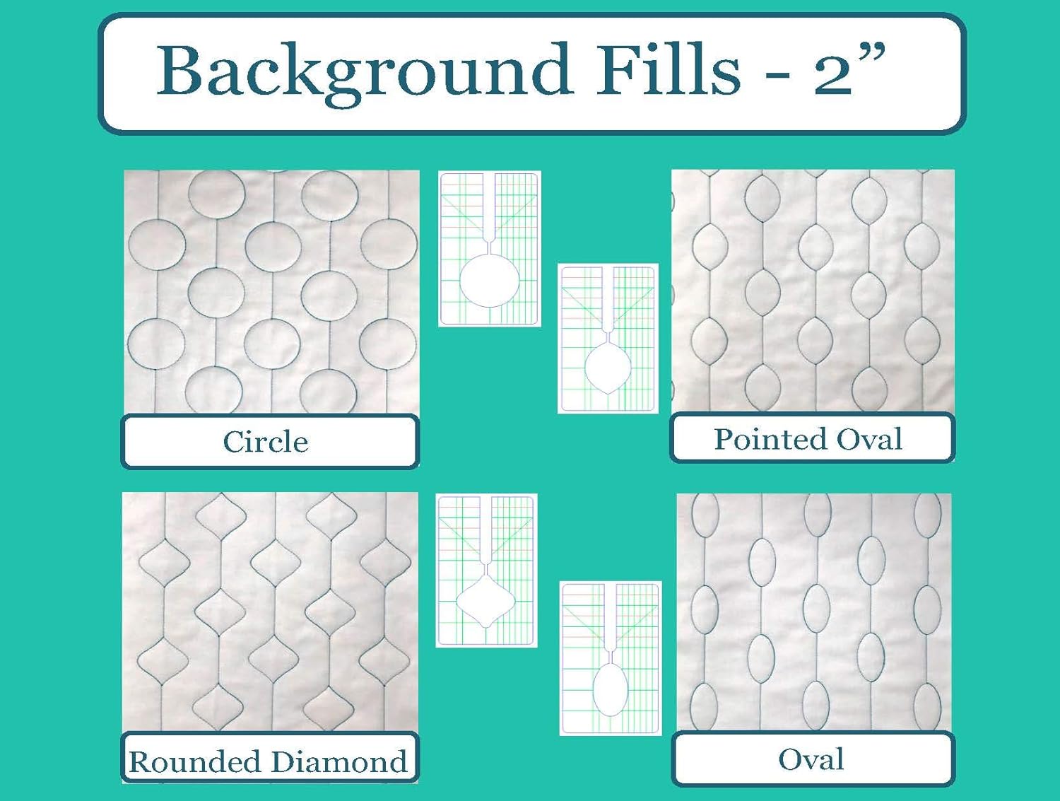 SEW BIZ BACKGROUND FILLS, 2 DESIGNS