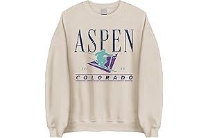 Aspen Colorado Style Ski Après Sweater: A Retro Masterpiece