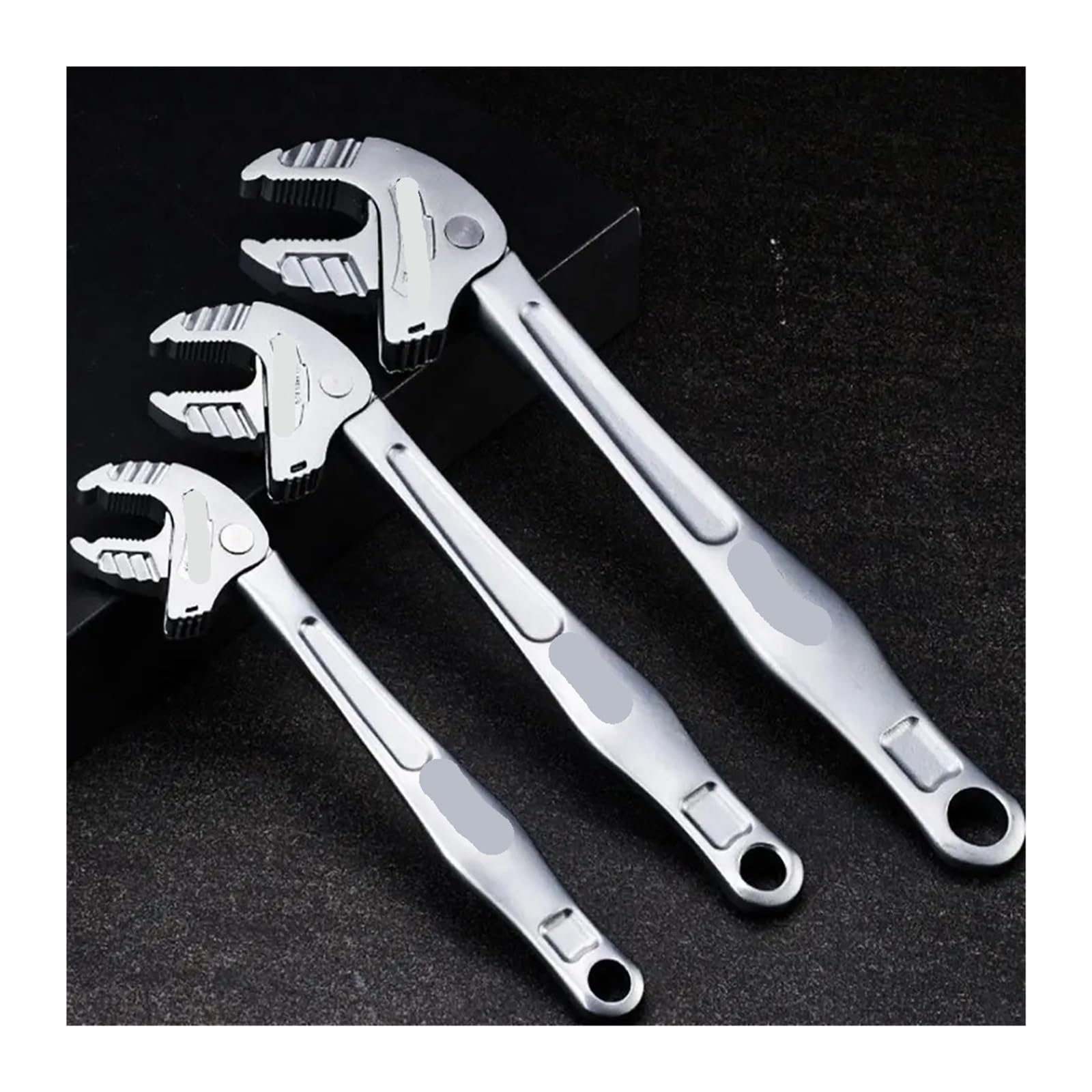 Pinza a Pappagallo Chiave ad artiglio di granchio in acciaio al cromo-molibdeno autobloccante regolabile a ganascia larga for impieghi gravosi(13-16mm)