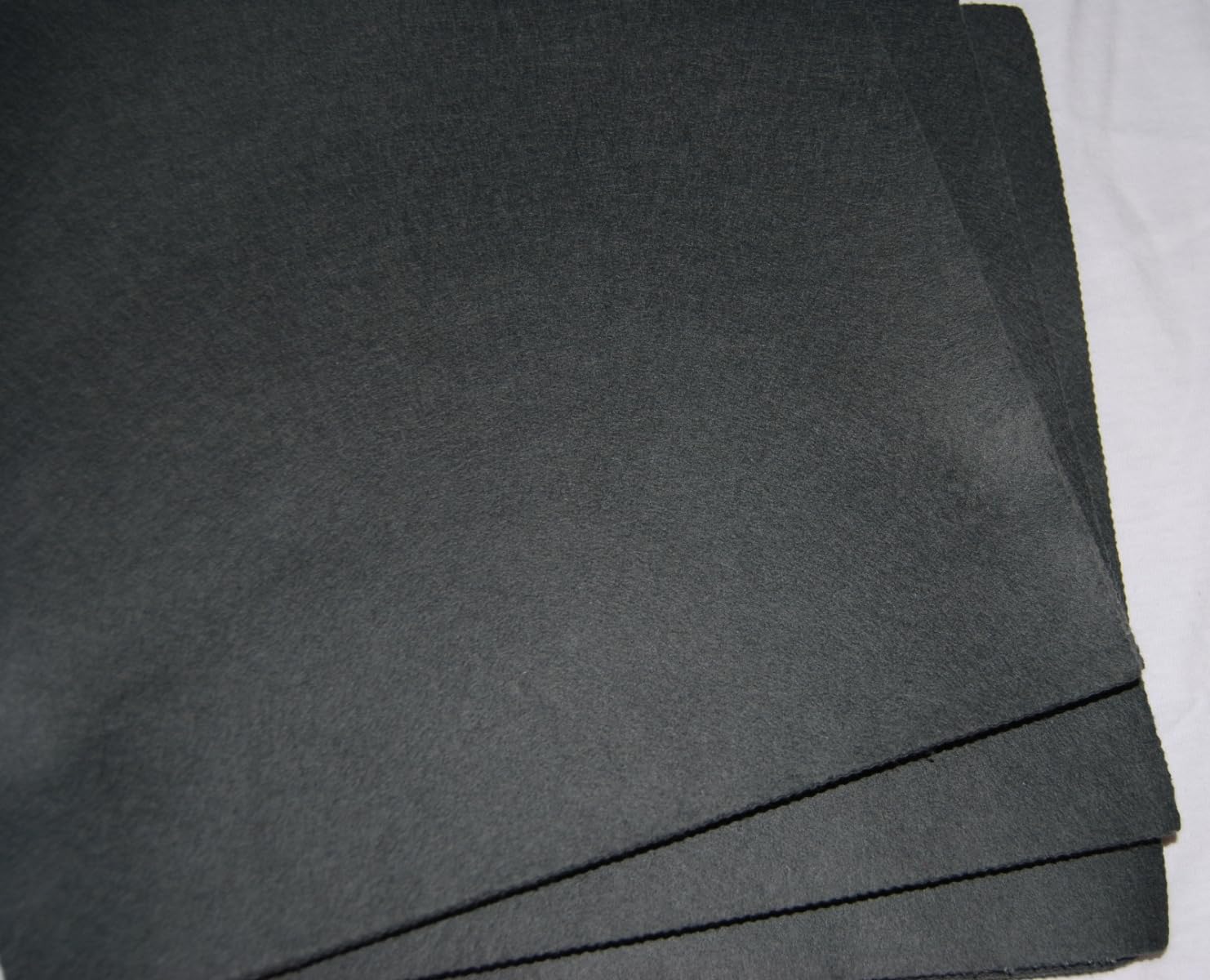 celloexpress Felt Sheets for Crafting and Soft Toy Making 100% Acrylic Craft Felt 9" Squares (CHARCOAL GREY - SELF ADHESIVE, 20 Sheets) โ image 1