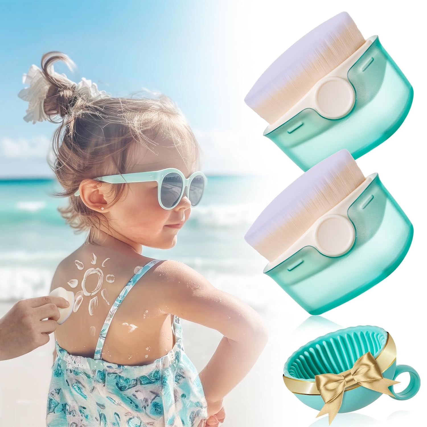 adweli Sunscreen Applicator for Kids, 2pcs Sunscreen