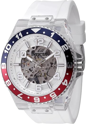 Invicta Silicone Analog Multi Dial Men Watch-44381, Multi-Color Band
