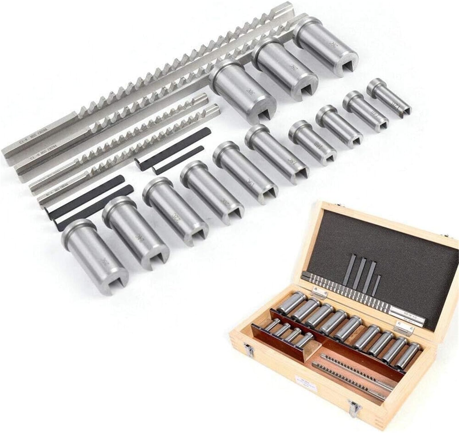 shochu 2本セット Amazon.com: Lbxlhr 22 Pcs Keyway Broach Set in Fitted Box