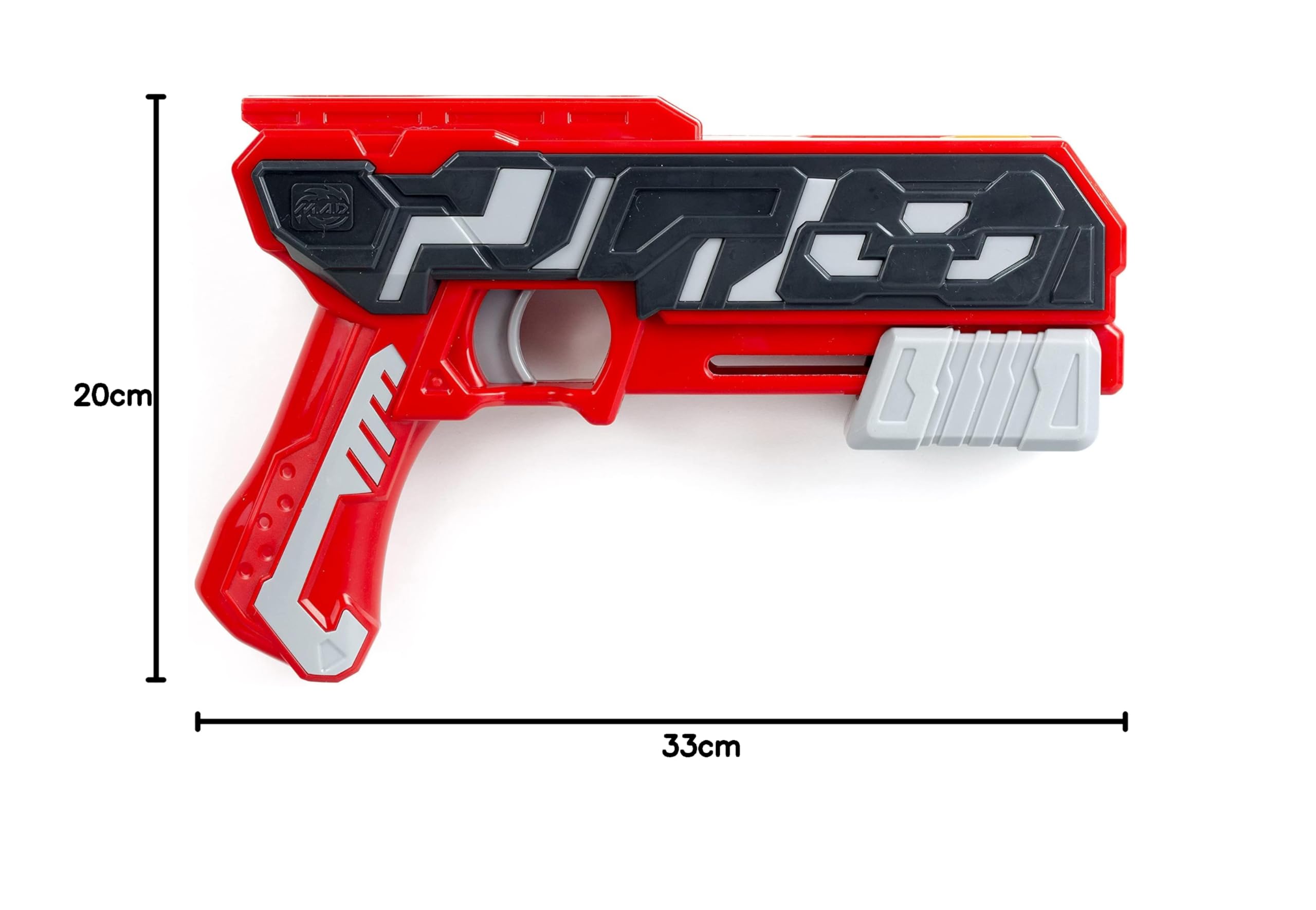 SPINNER MAD Launcher con 1 coperchio incluso, disponibile in 4 colori, giocattolo compatibile con l'intera gamma, a partire da 5 anni, NC