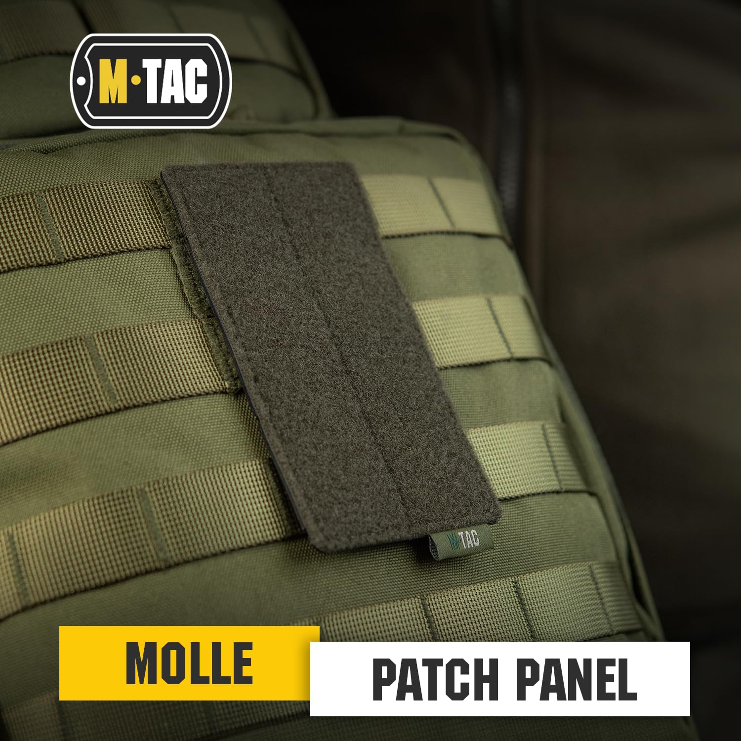 M-Tac Tactical Morale Patch Hook And Loop Display Board Molle, Jacky's, 80 x 135