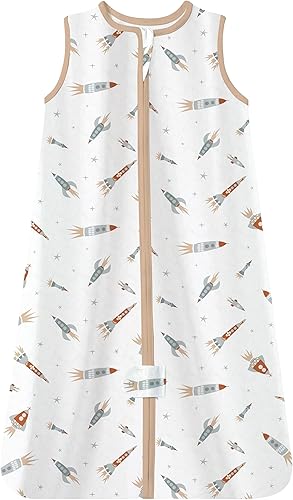 Miniatura 23 de TotAha - Saco de Dormir Ligero, Manta Portátil Elástica, Suave y Acogedora con Cremalleras Seguras de 2 Vías para 0-6-12-24 Meses 0.5 TOG