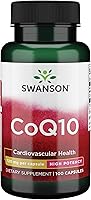 Vista 1 de Swanson CoQ10 - Ayuda a promover la salud del corazón, el apoyo energético y ayuda a la salud general del sistema cardiovascular - Ayuda a mantener