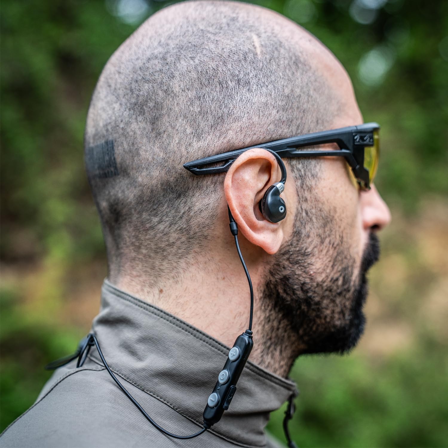 Photo 1 of EARMOR Electronic Shooting Ear Protection, Bluetooth 5.4 Shooting Ear Buds Noise Cancelling & Sound Amplication Hearing Protection Earbuds, IP67 Dustproof Waterproof for Hunting, Gun Range