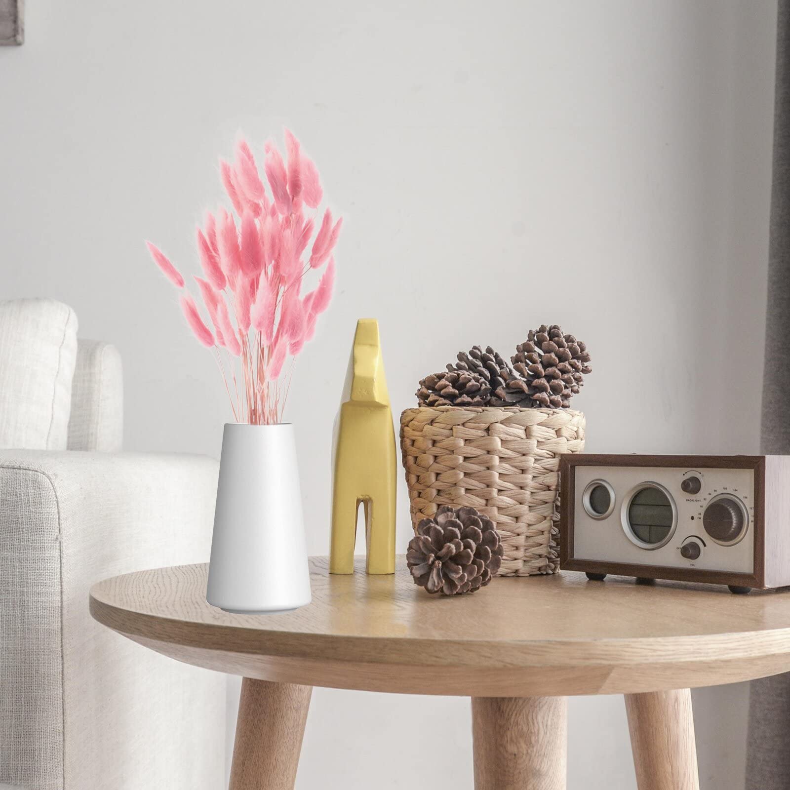 Diyxisk Pampasgras decoratie, 50 stuks, natuurlijke droogbloemen, plant