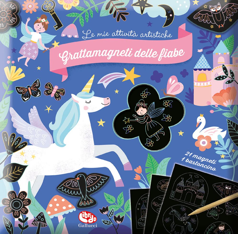 Grattamagneti Delle Fiabe. Le Mie Attività Artistiche. Ediz. A Colori. Con Gadget - 4