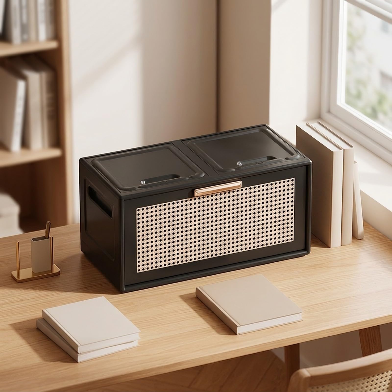 Boîte Rangement Pliable Résistant, L