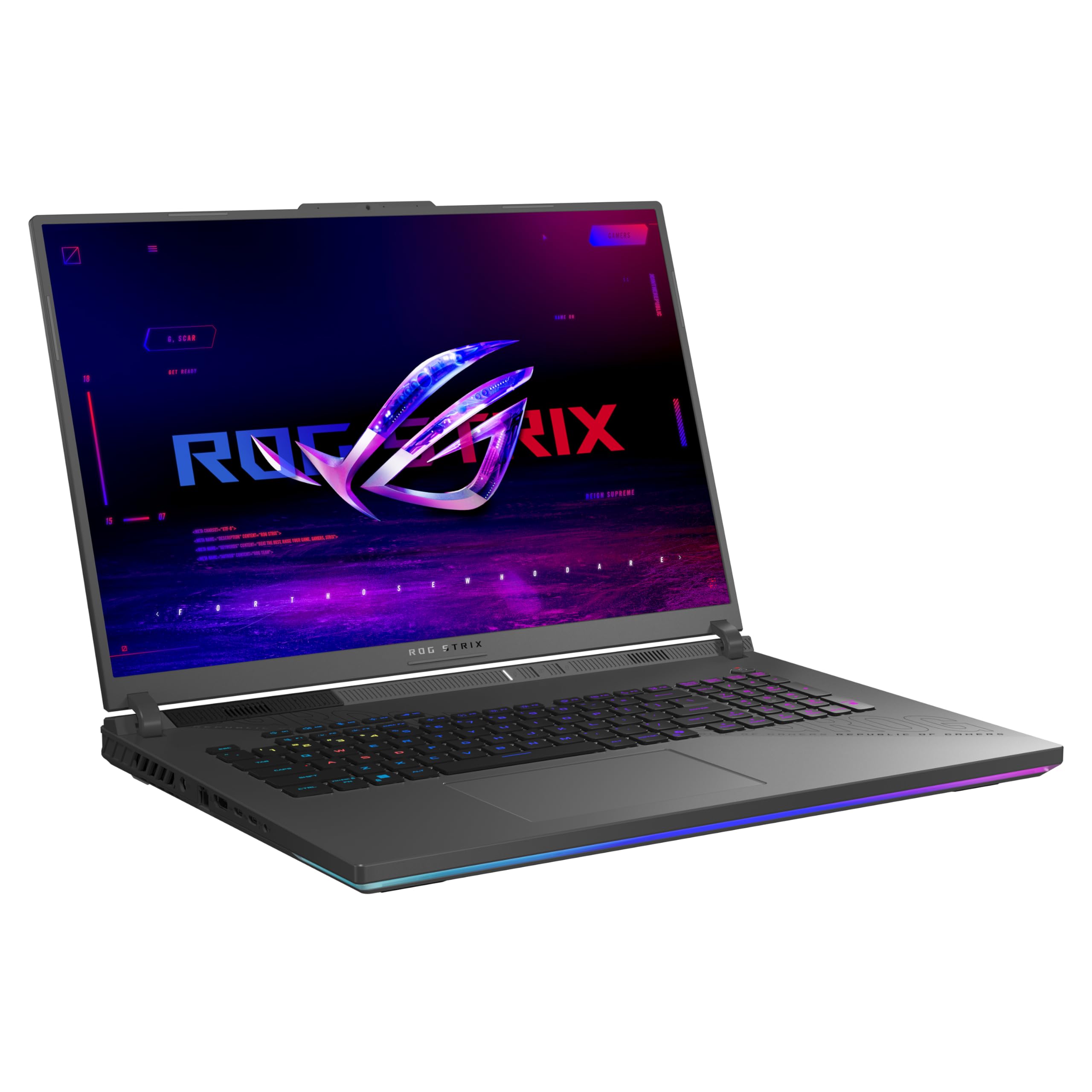 Asus ROG Strix G18 18" Gaming Laptop, AMD Ryzen 9 8940hx, Nvidia RTX 5060, 32GB DDR5 RAM, 1TB SSD